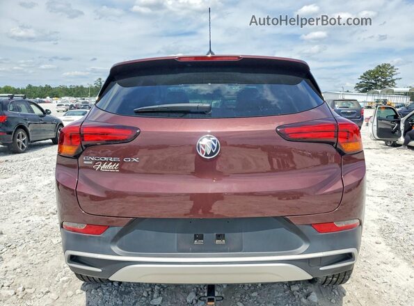 KL4MMCSL7NB025465 2022 BUICK ENCORE Brown Вид ззаду