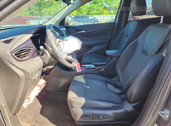 KL4MMCSL9NB055048 2022 BUICK ENCORE Charcoal Widok wnętrza z przodu