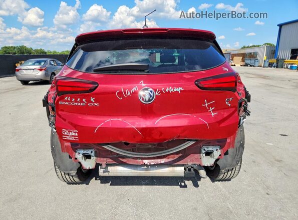 KL4MMDS20MB069514 2021 BUICK ENCORE Red Vista trasera