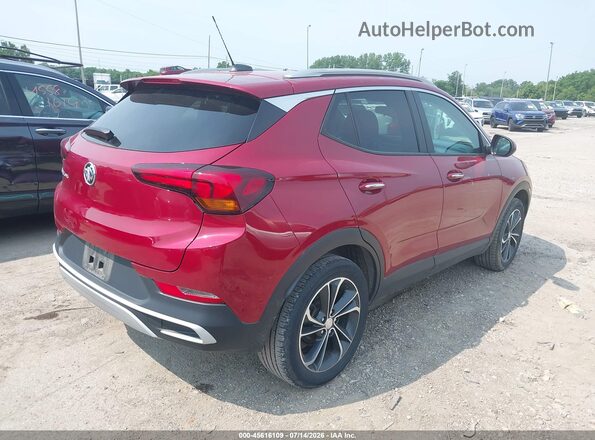 KL4MMDS20MB111406 2021 BUICK ENCORE Red Trasero derecho