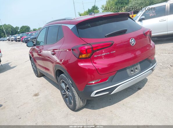 KL4MMDS20MB111406 2021 BUICK ENCORE Red Trasero izquierdo