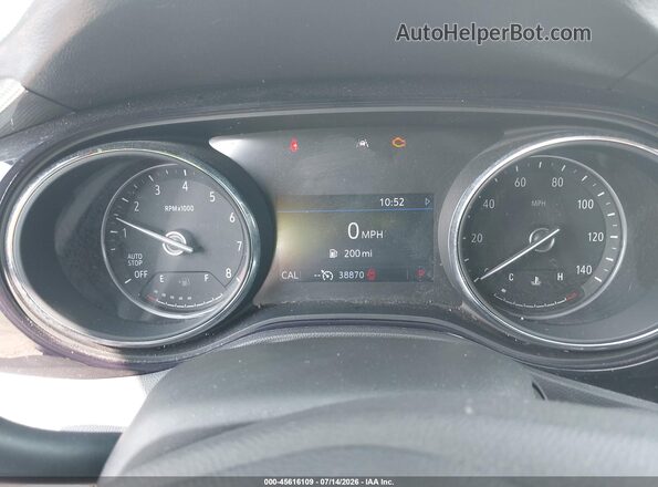 KL4MMDS20MB111406 2021 BUICK ENCORE Red Vista de los asientos traseros