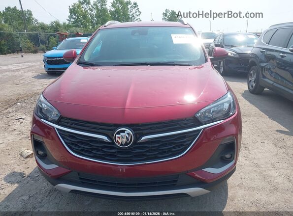 KL4MMDS20MB111406 2021 BUICK ENCORE Red Vista del cuadro de instrumentos