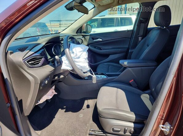 KL4MMDS21NB135036 2022 BUICK ENCORE Maroon წინა სალონის ხედი
