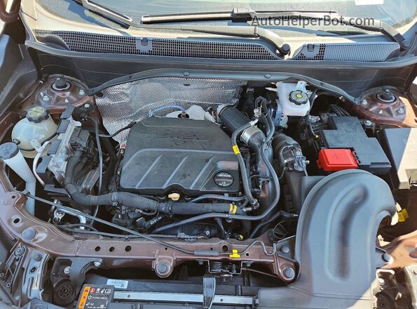 KL4MMDS21NB135036 2022 BUICK ENCORE Maroon ძრავის განყოფილების ხედი