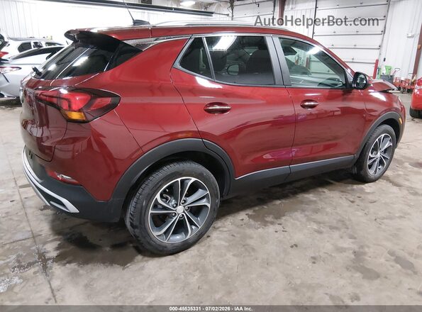 KL4MMDS22PB104803 2023 BUICK ENCORE Maroon Trasero derecho