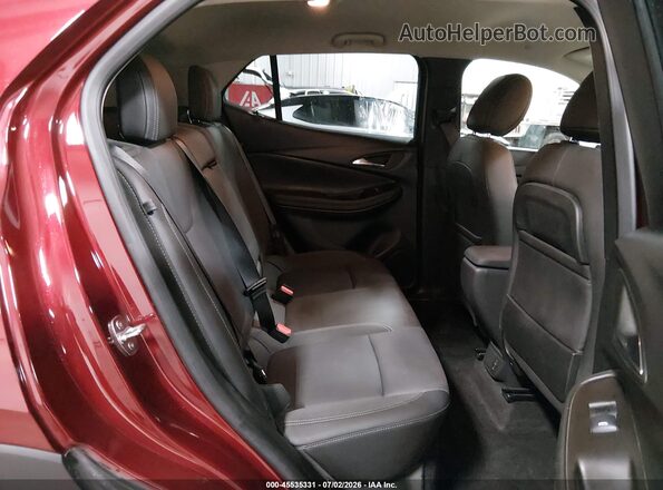 KL4MMDS22PB104803 2023 BUICK ENCORE Maroon Vista de la etiqueta del VIN