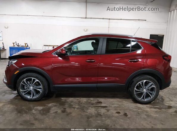 KL4MMDS22PB104803 2023 BUICK ENCORE Maroon Vista interior de 360 grados