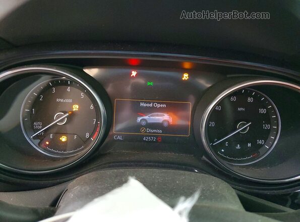 KL4MMDS22PB140118 2023 BUICK ENCORE Red Widok zestawu wskaźników