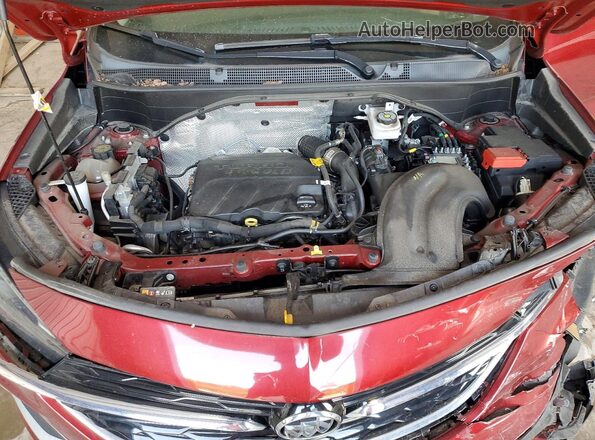KL4MMDS22PB140118 2023 BUICK ENCORE Red Widok komory silnika