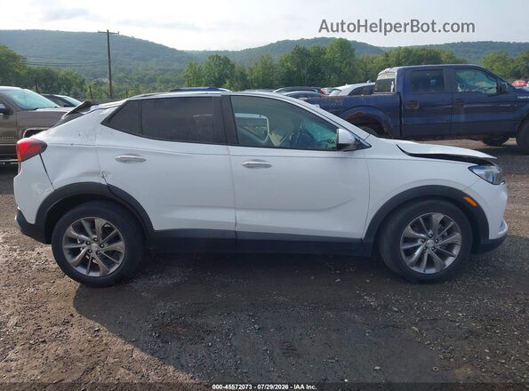 KL4MMDS23MB085562 2021 BUICK ENCORE White უკანა სალონის ხედი