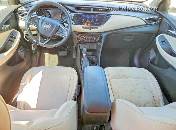KL4MMDS26LB134218 2020 BUICK ENCORE White Вид панелі приладів