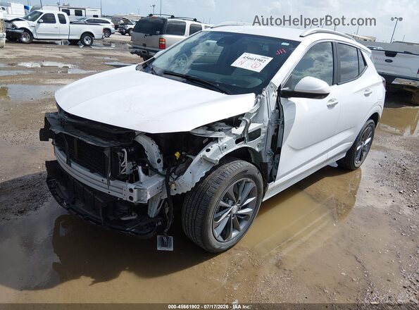 KL4MMDS26PB098648 2023 BUICK ENCORE White Առջևի ձախ երեք քառորդ տեսարան