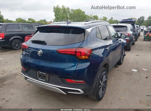 KL4MMDS28MB087422 2021 BUICK ENCORE Blue Trasero derecho