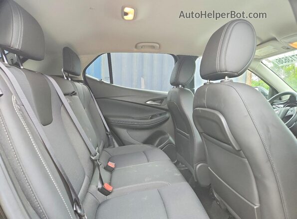 KL4MMDS28NB139892 2022 BUICK ENCORE Black Vista de los asientos traseros