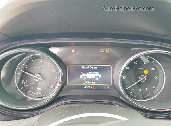 KL4MMDS29LB130745 2020 BUICK ENCORE Blue Սարքավորումների վահանակի տեսք