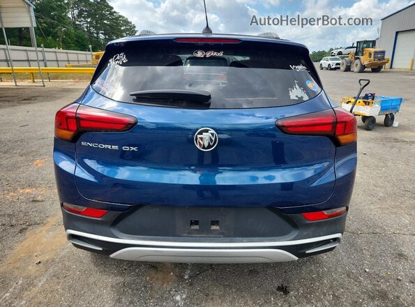 KL4MMDS29MB038729 2021 BUICK ENCORE Blue Widok z tyłu