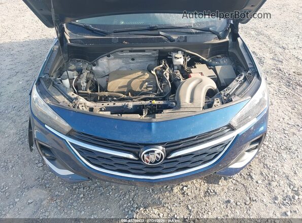 KL4MMDS29MB061086 2021 BUICK ENCORE Blue უკანა ხედი
