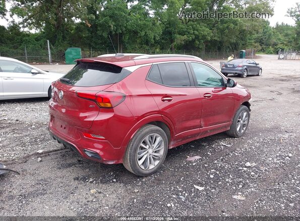 KL4MMDS29PB092102 2023 BUICK ENCORE Красный Задняя правая четверть