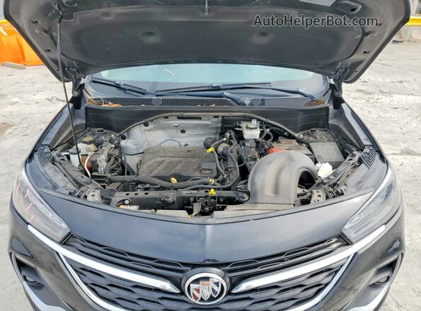 KL4MMDS2XLB128518 2020 BUICK ENCORE Black უკანა სალონის ხედი