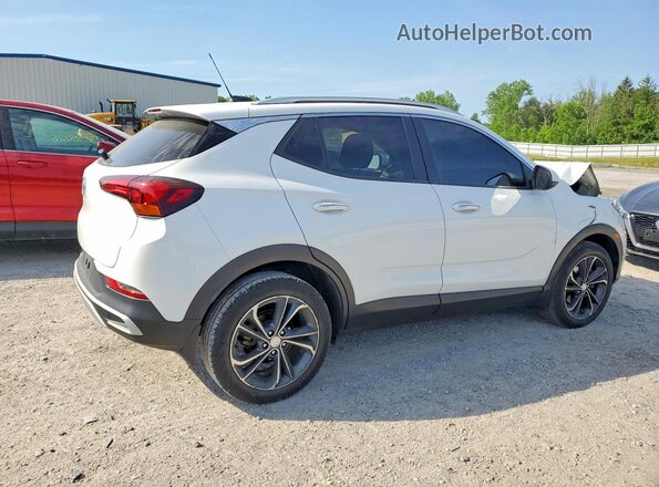 KL4MMDS2XMB173766 2021 BUICK ENCORE Белый Задняя правая четверть