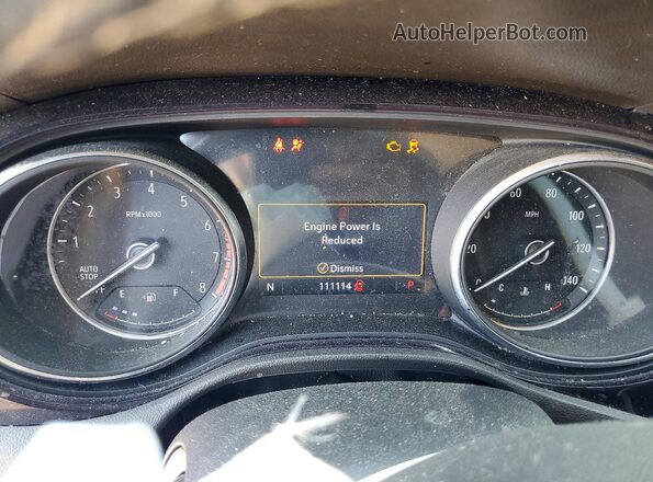 KL4MMDSL0MB039910 2021 BUICK ENCORE Gray Widok zestawu wskaźników