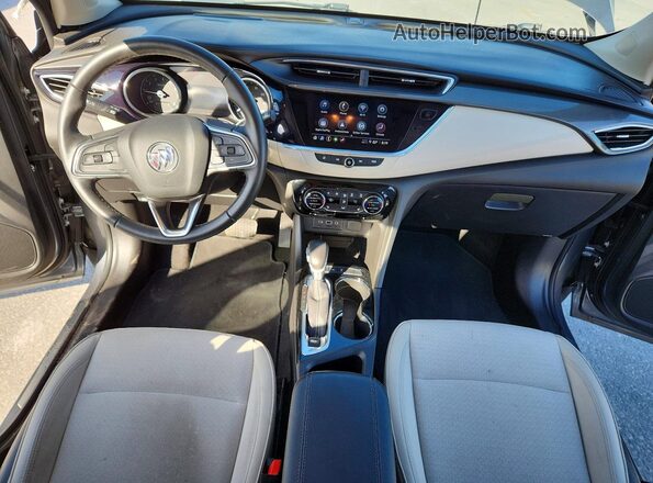 KL4MMDSL0MB066976 2021 BUICK ENCORE Gray წინა პანელის ხედი