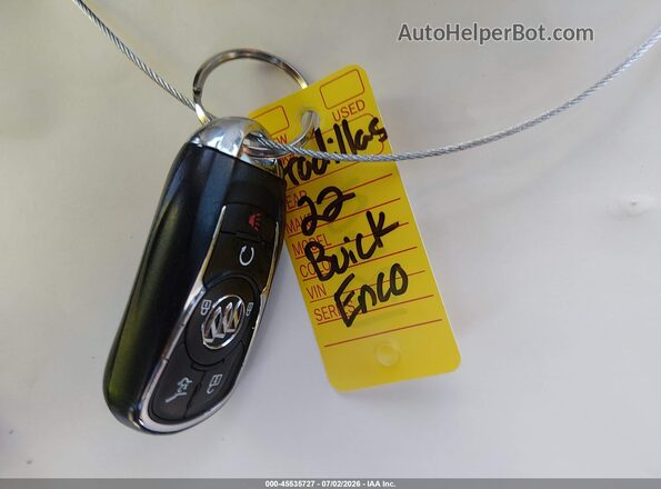 KL4MMDSL0NB073203 2022 BUICK ENCORE Серый Вид панели приборов