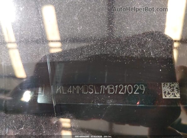 KL4MMDSL1MB121029 2021 BUICK ENCORE White Vista del compartimento del motor