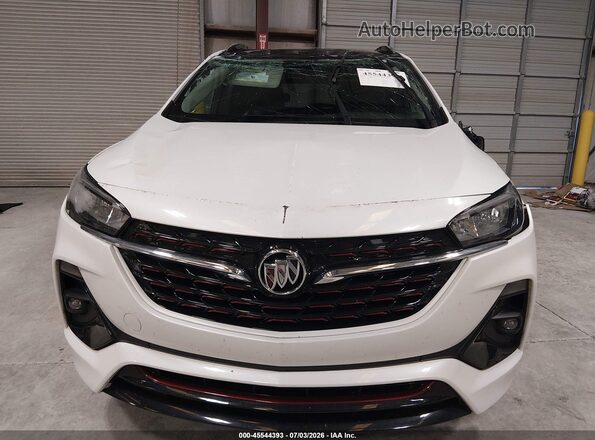 KL4MMDSL1MB121029 2021 BUICK ENCORE White Vista del cuadro de instrumentos
