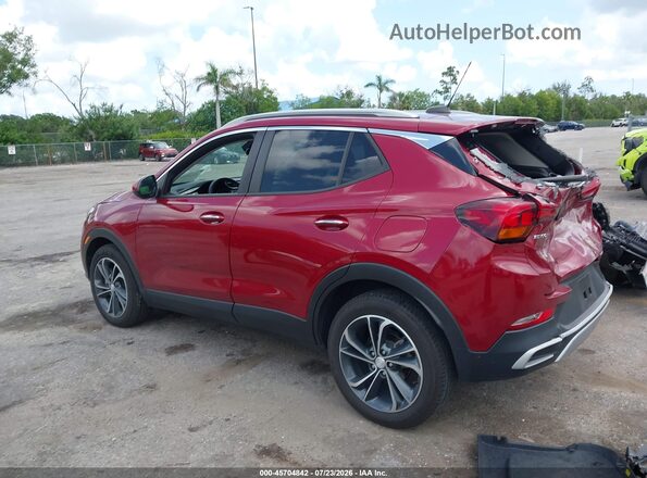 KL4MMDSL2LB100883 2020 BUICK ENCORE Red Հետևի ձախ