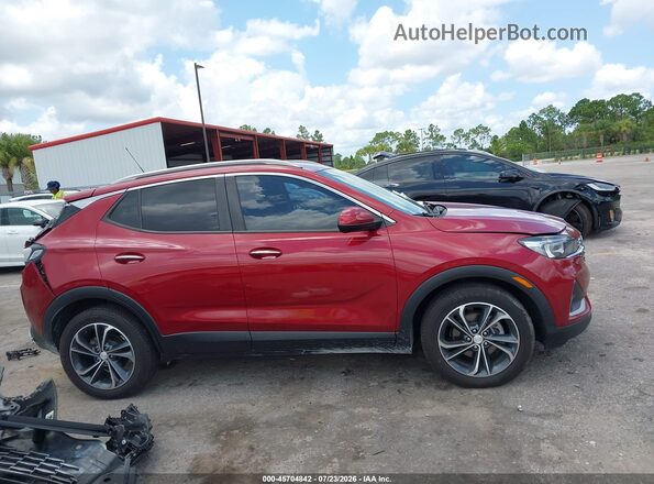 KL4MMDSL2LB100883 2020 BUICK ENCORE Red Սալոնի հետևի տեսք