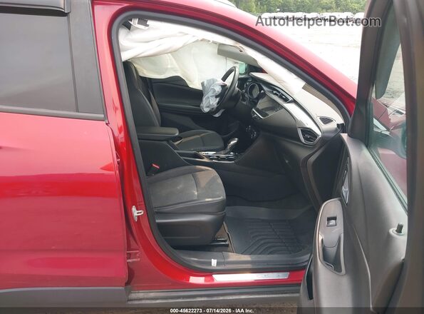 KL4MMDSL2LB109681 2020 BUICK ENCORE Red წინა სალონის ხედი