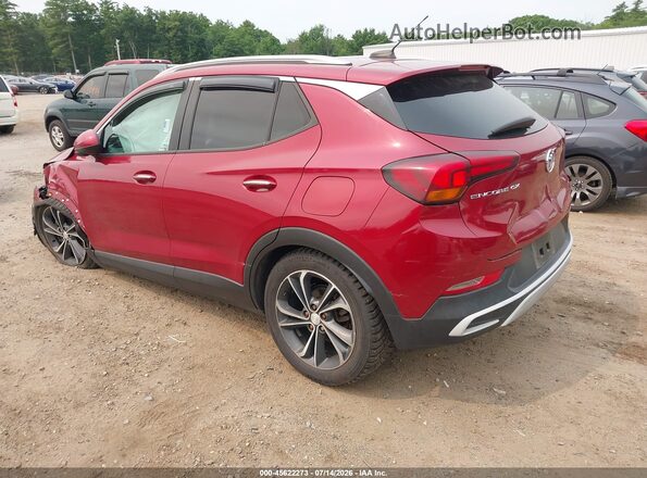 KL4MMDSL2LB109681 2020 BUICK ENCORE Red უკანა მარცხენა