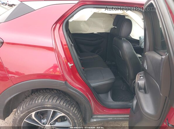 KL4MMDSL2LB109681 2020 BUICK ENCORE Red VIN კოდის სტიკერის ხედი