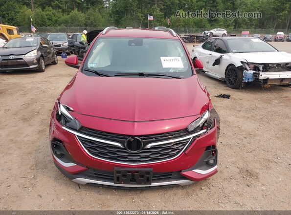 KL4MMDSL2LB109681 2020 BUICK ENCORE Red ხელსაწყოთა პანელის ხედი