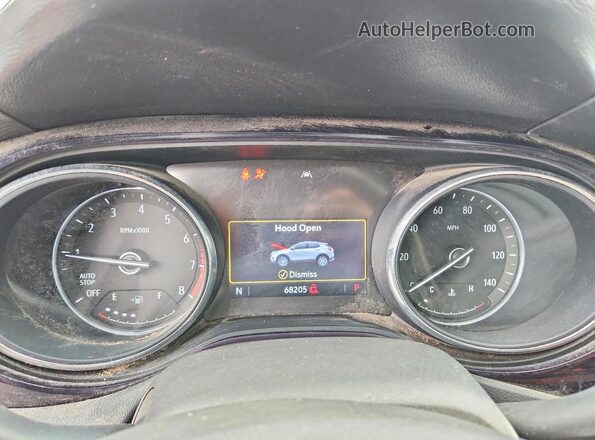 KL4MMDSL2NB020311 2022 BUICK ENCORE Черный Вид щитка приборов