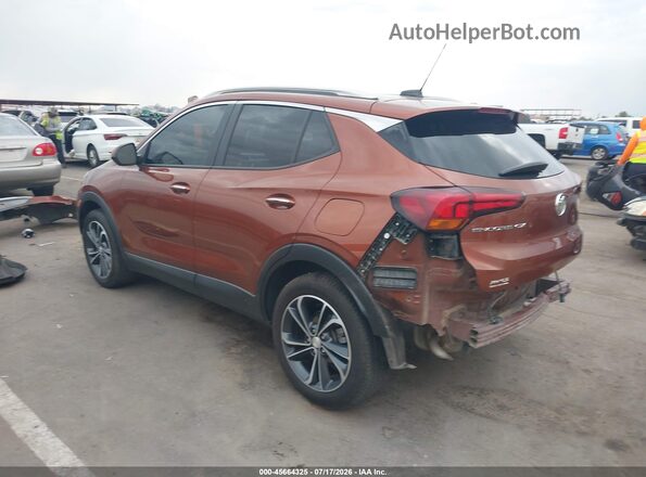 KL4MMDSL3LB093782 2020 BUICK ENCORE Оранжевый Задняя левая четверть