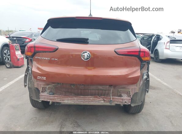 KL4MMDSL3LB093782 2020 BUICK ENCORE Оранжевый Вид спереди