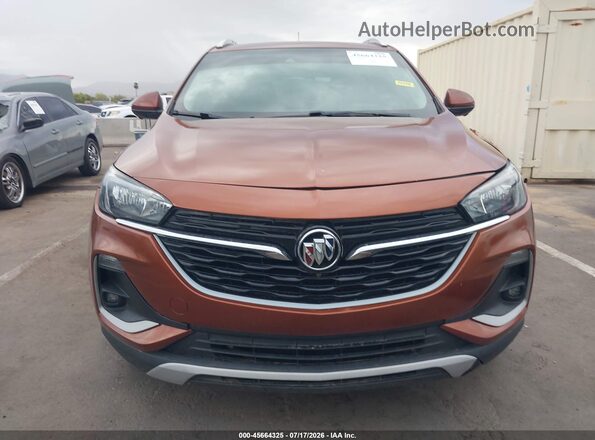 KL4MMDSL3LB093782 2020 BUICK ENCORE Оранжевый Вид задней части салона