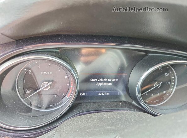KL4MMDSL3LB098500 2020 BUICK ENCORE Черный Вид щитка приборов