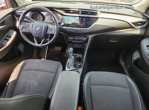 KL4MMDSL4MB078130 2021 BUICK ENCORE Red Вид панелі приладів