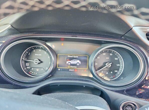 KL4MMDSL5NB117874 2022 BUICK ENCORE Black Vista del cuadro de instrumentos