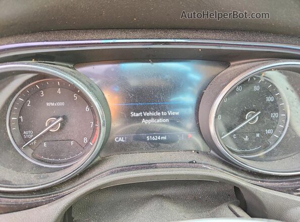 KL4MMDSL6LB094778 2020 BUICK ENCORE Silver Вид щитка приладів