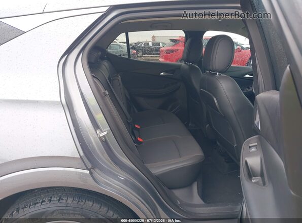 KL4MMDSL6MB109121 2021 BUICK ENCORE Silver Vista de la etiqueta del VIN