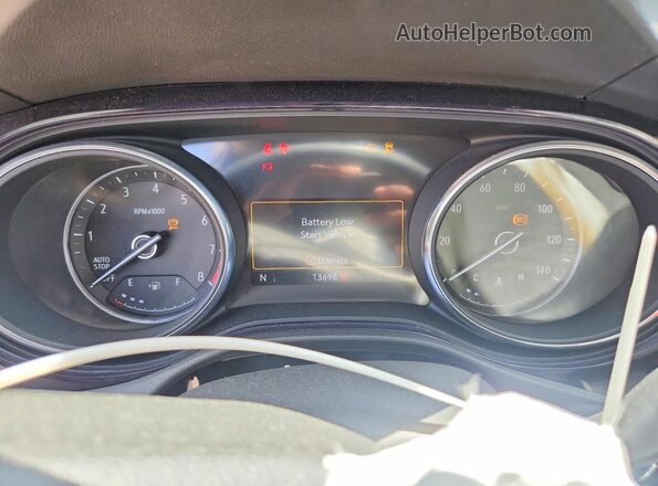 KL4MMDSL6PB046641 2023 BUICK ENCORE White Вид щитка приладів