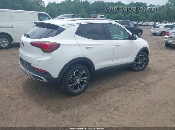 KL4MMDSL7LB120157 2020 BUICK ENCORE White უკანა მარჯვენა