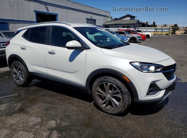 KL4MMDSL7MB152835 2021 BUICK ENCORE Белый Передняя правая четверть