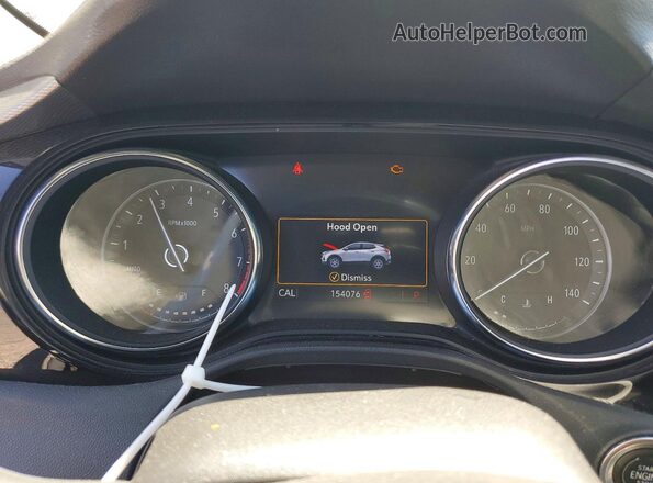 KL4MMDSL7MB152835 2021 BUICK ENCORE Белый Вид щитка приборов
