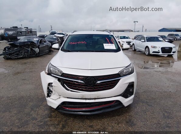 KL4MMDSL9MB066443 2021 BUICK ENCORE White Widok zestawu wskaźników